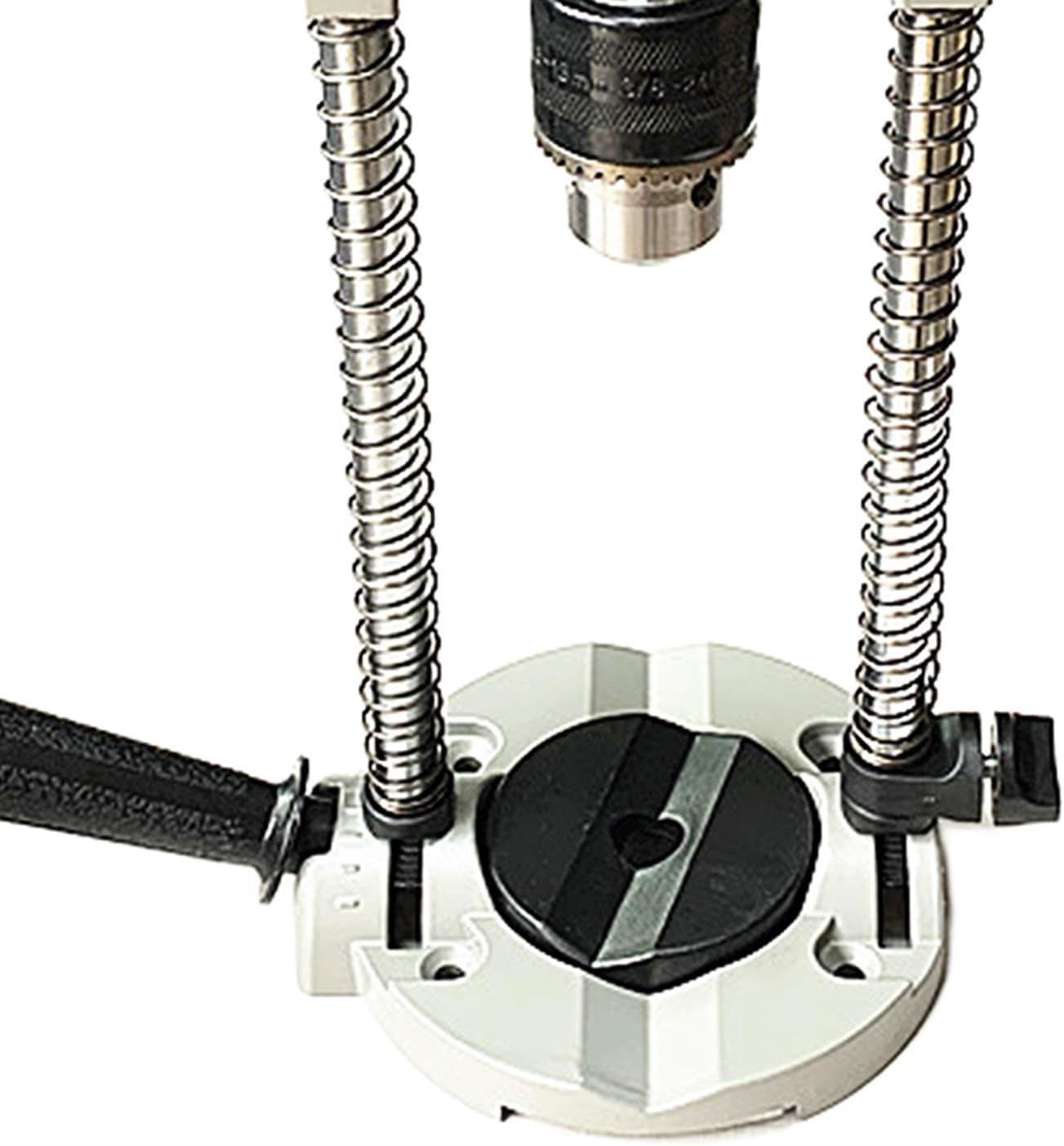 Drillling Guide Drill Press Spring with Drill Chuck Easy to Use Accurately