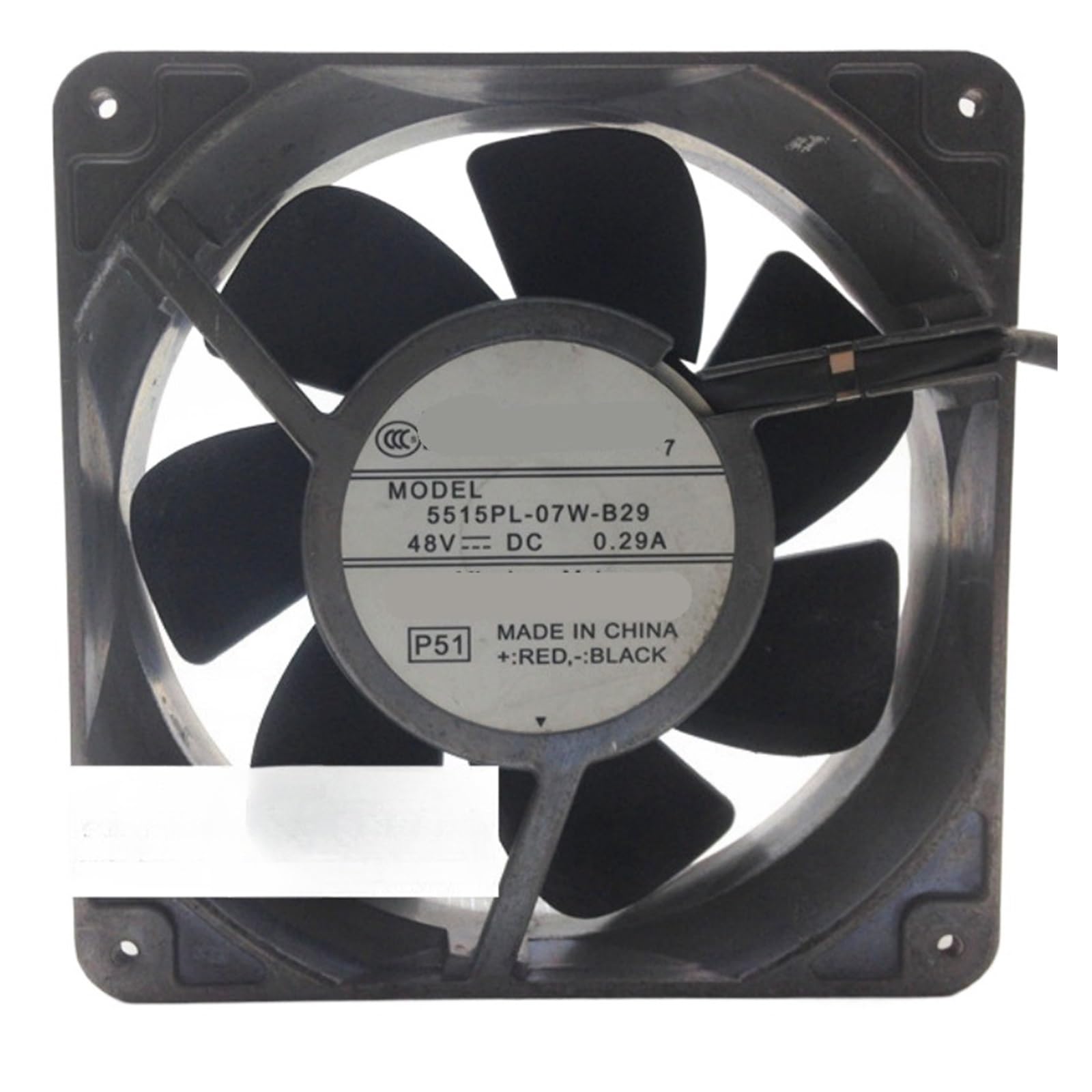 LZIKKGKI 5515PL-07W-B29 Cooing Fan 48VDC 0.29A 12cm 12038