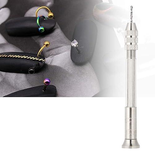 Miniatura 8 de Herramienta de perforación manual de uñas para arte de uñas, colgante de bricolaje, accesorios de manicura, arte de uñas, colgantes de taladro para