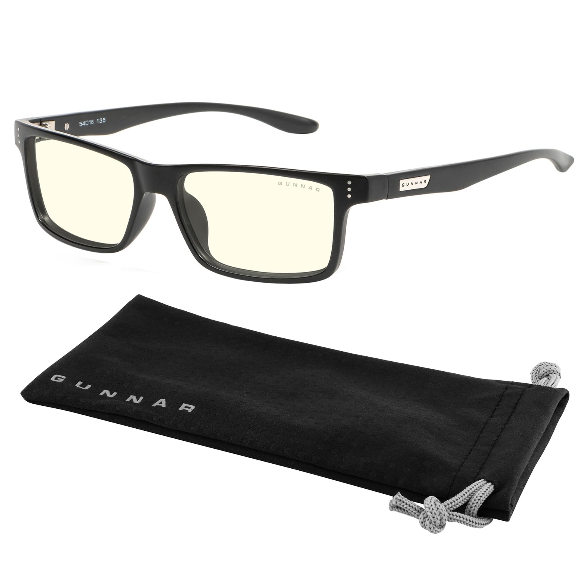Gunnar Gafas para Videojuegos y Ordenador | Modelo: Vertex | con filtro de Luz Azul | Lente Patentada