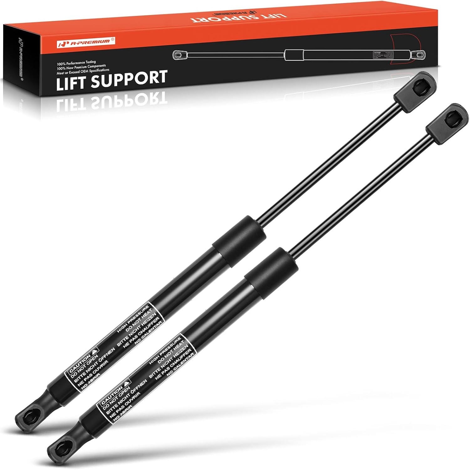 A-Premium Folding Top Lift Supports Shock Struts Compatible with Chevrolet SSR 2003-2006 Set of 2