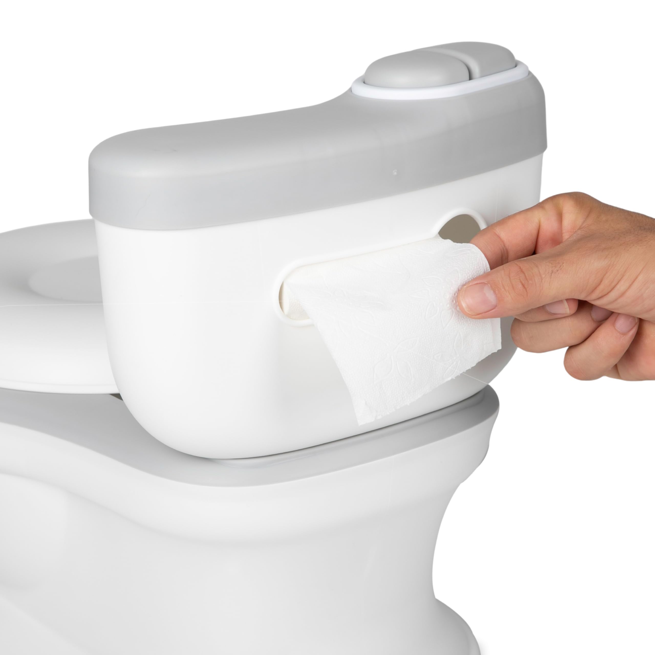 Toral Orinal Bebe 2 años Musical Acolchado. Inodoro portatil handy potty. Ayuda al aprendizaje de bebés y niños. Perfecto como orinal o baño. Con sonido incluido. +18m Modelo Poopy