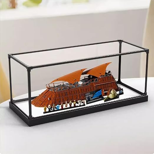 Acrylic Display Case for Lego 75397 Sailing Yacht Model