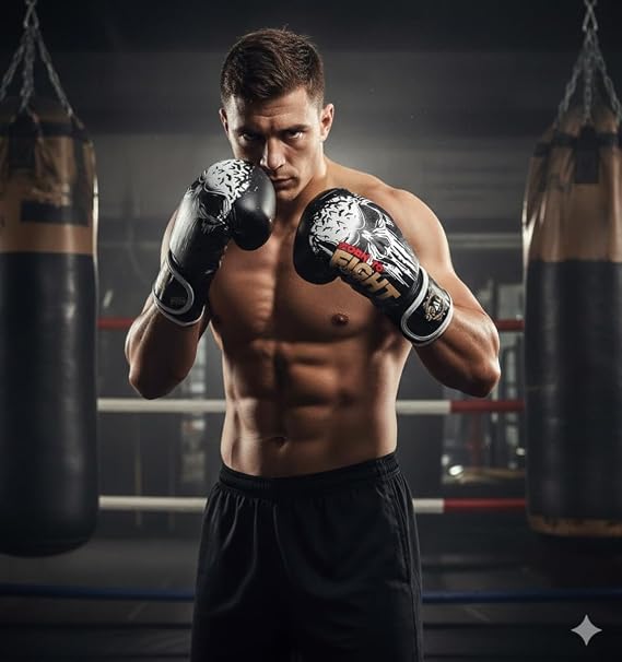 Born to Fight Boxing Glove-spall