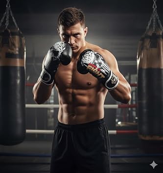 Born to Fight Boxing Glove-spall