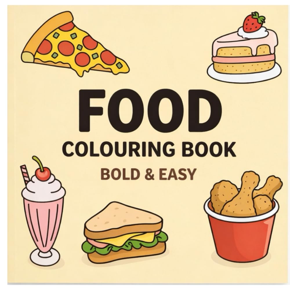 Food colouring book