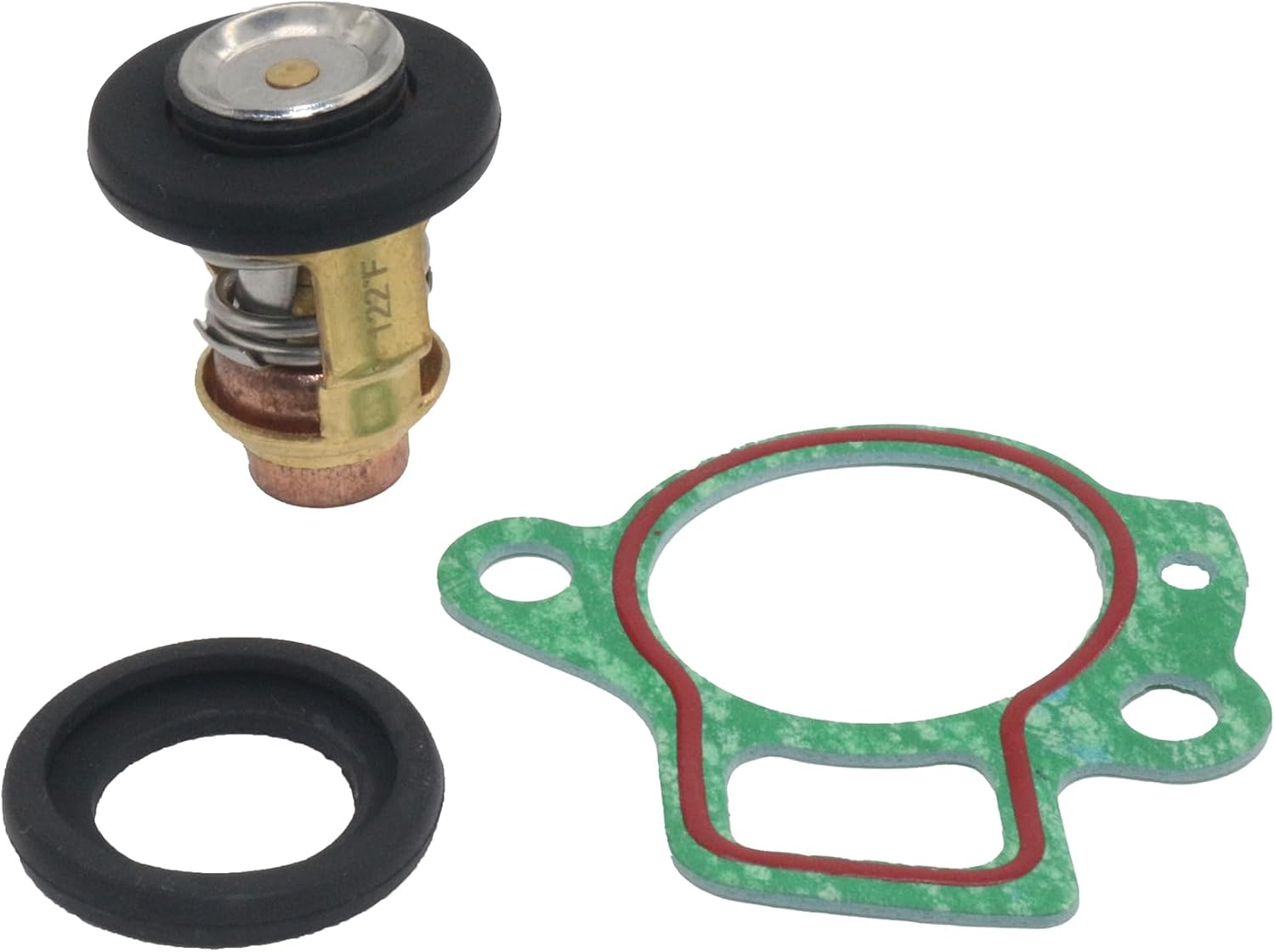 63VW0078 Outboard Maintenance Service Kit for Yamaha F9.9C F15A w/Thermostat and Fuel Oil Filter 63V-W0078-01 63V-W0078-04-00 18-3412