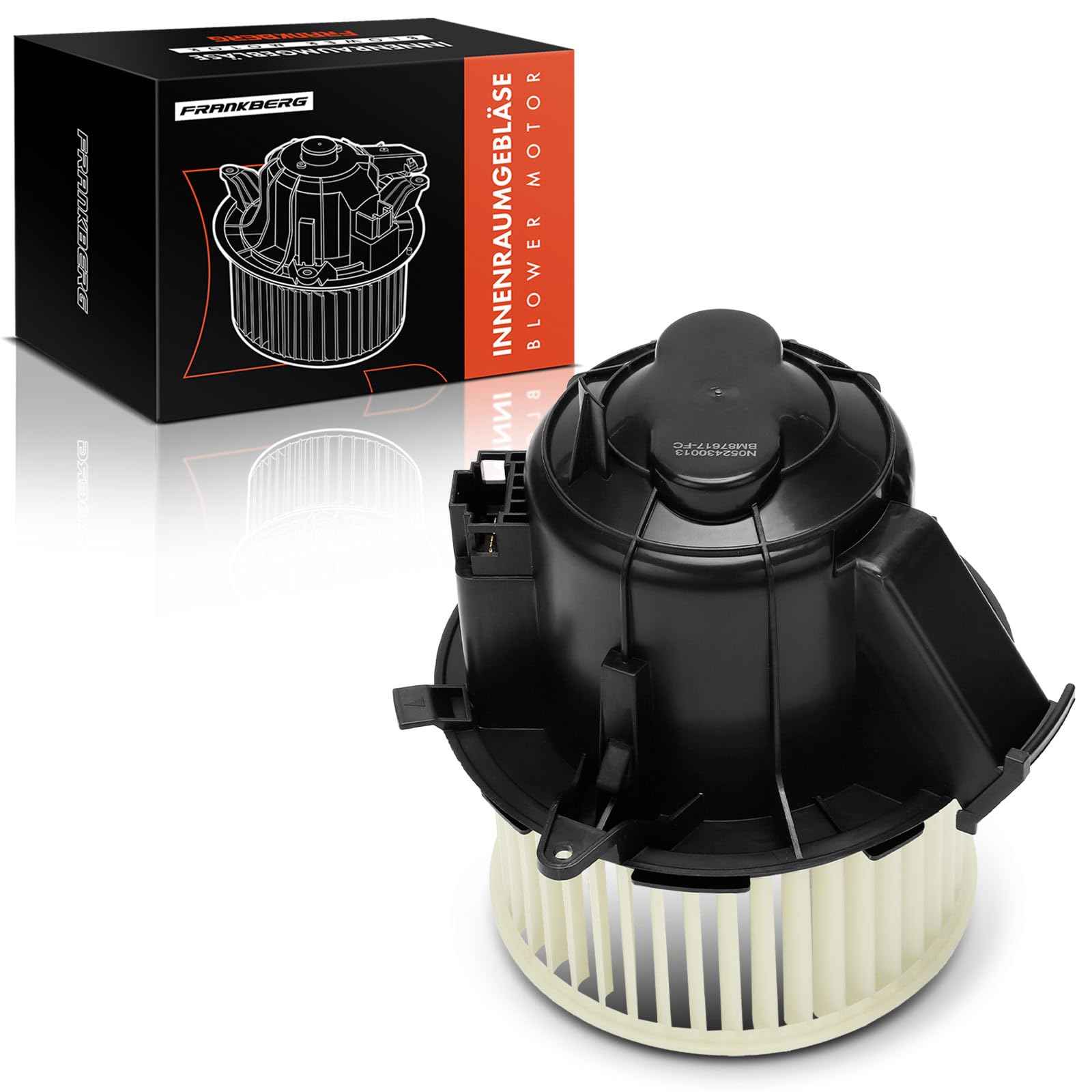 Frankberg Motor del ventilador 87617 | Compatible con: C3 Aircross II Van 2C 2R,C3 Aircross II 2C 2R,Crossland X Van,Crossland X P17 P2QO