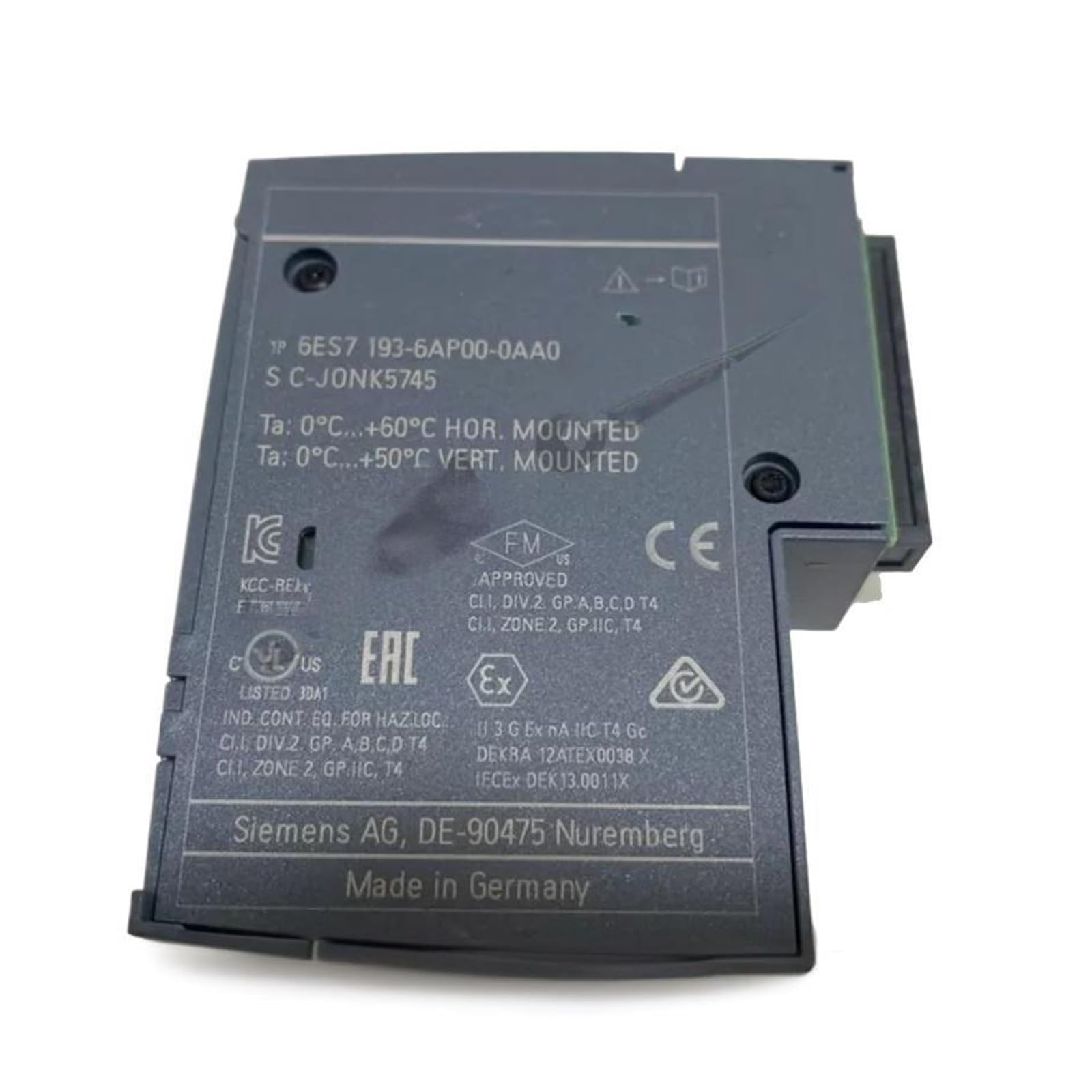 Adaptateur 6ES7193-6AP00-0AA0 pour éviter les pannes de bus ET200SP