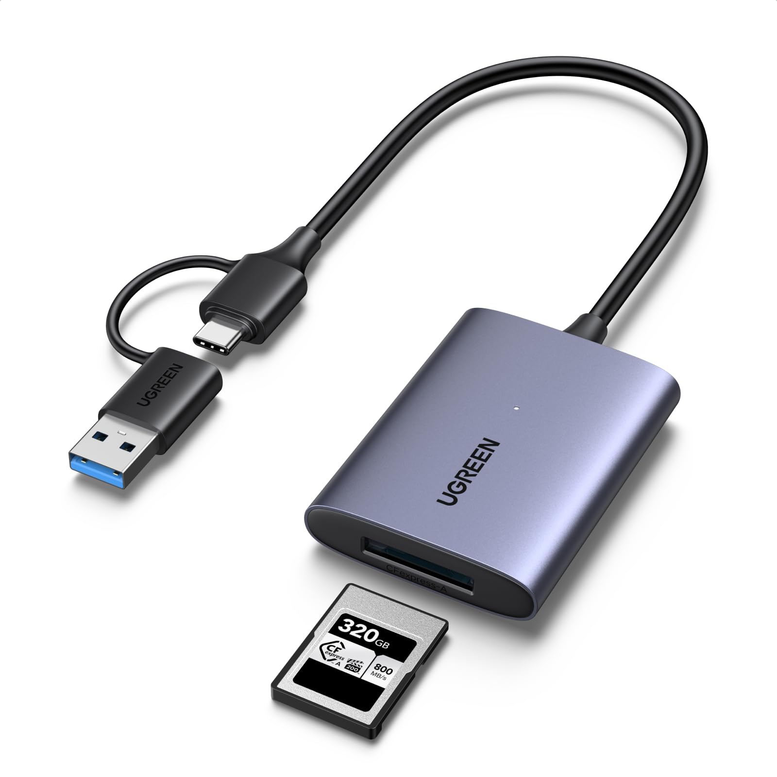 UGREEN 10 Gbps USB C-hub, USB-C splitter met 4 USB C-poort, 100 W PD