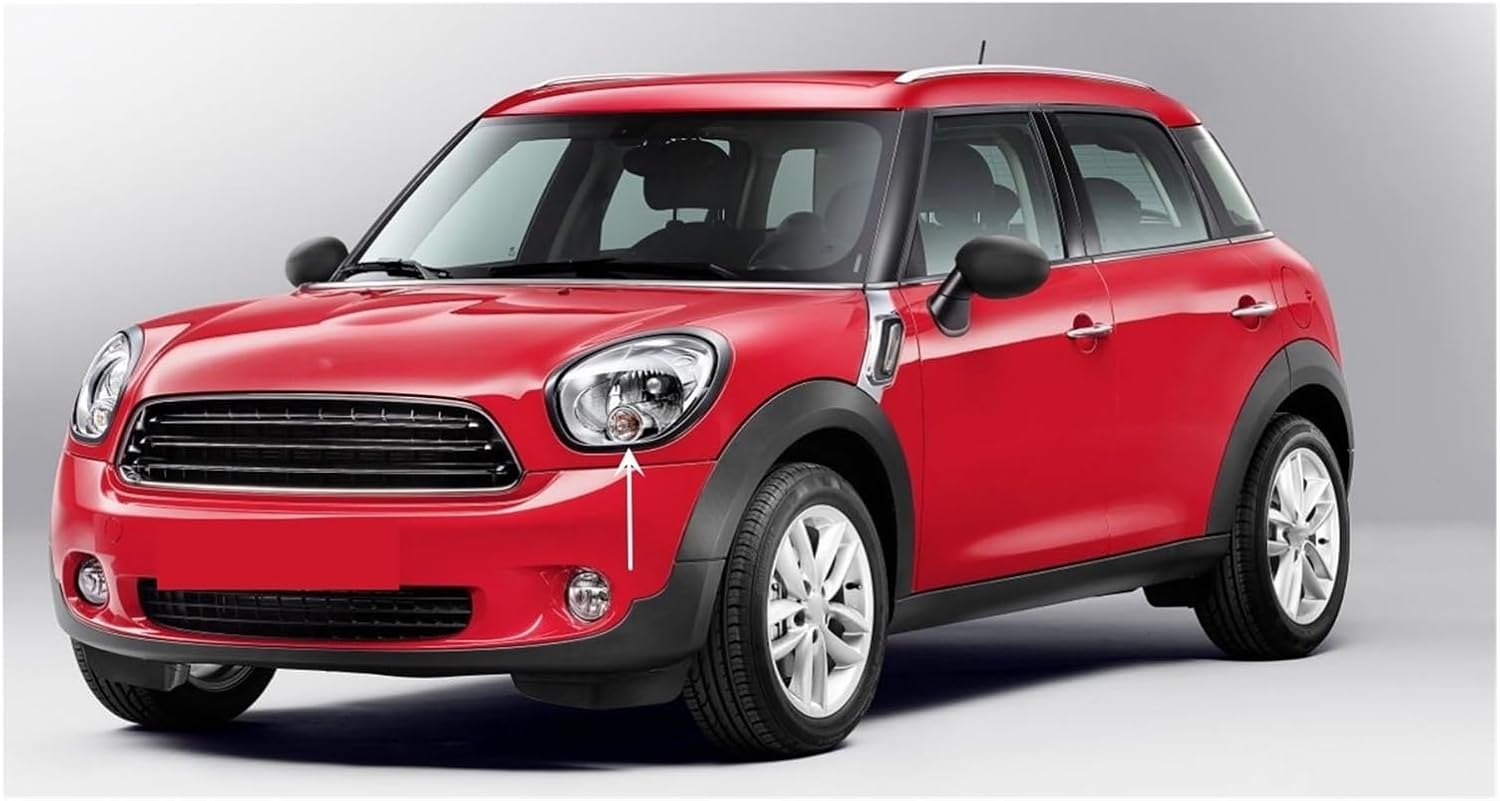 Compatible For MINI R60 Cooper Countryman 2011-2016 Headlight Ring Bezel Trim Surround Cover 1Pair Headlamp Tailight Bezel Decor Cover(Taillight For Black)