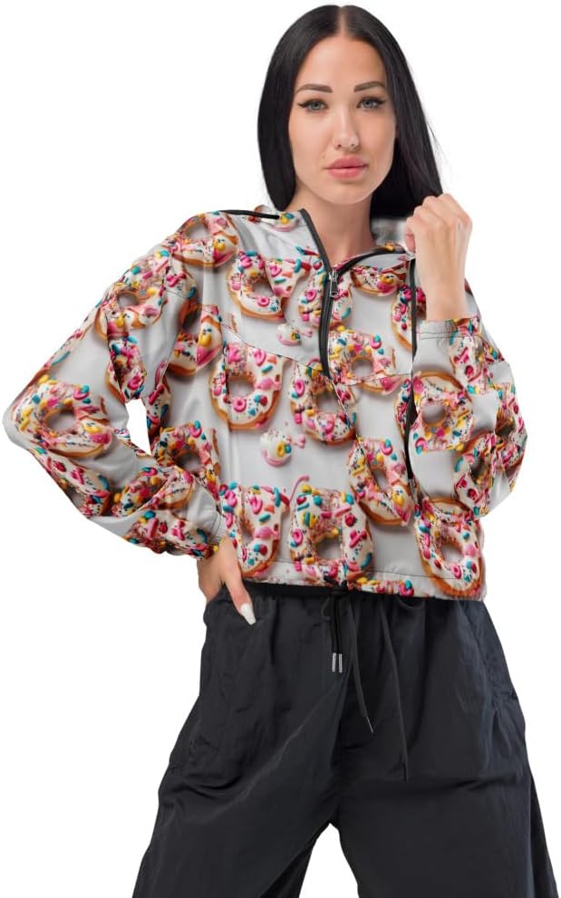 Women’s cropped windbreaker