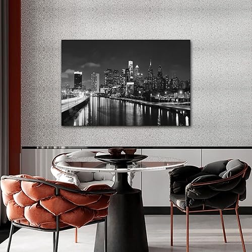 Vista 198 de 1 lienzo decorativo para pared, ferrocarril a través del bosque de pinos con niebla, decoración moderna para el hogar, sala de estar, arte de pared