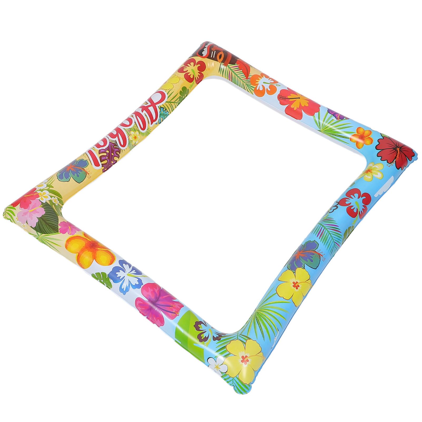 Toyvian 5 Stück Aufblasbarer Foto für Partys und Festivals Sommer Hawaii Stil Vielseitige Foto Requisite für Hochzeiten und Feiern Leichtes Kunststoffmaterial für Unvergessliche