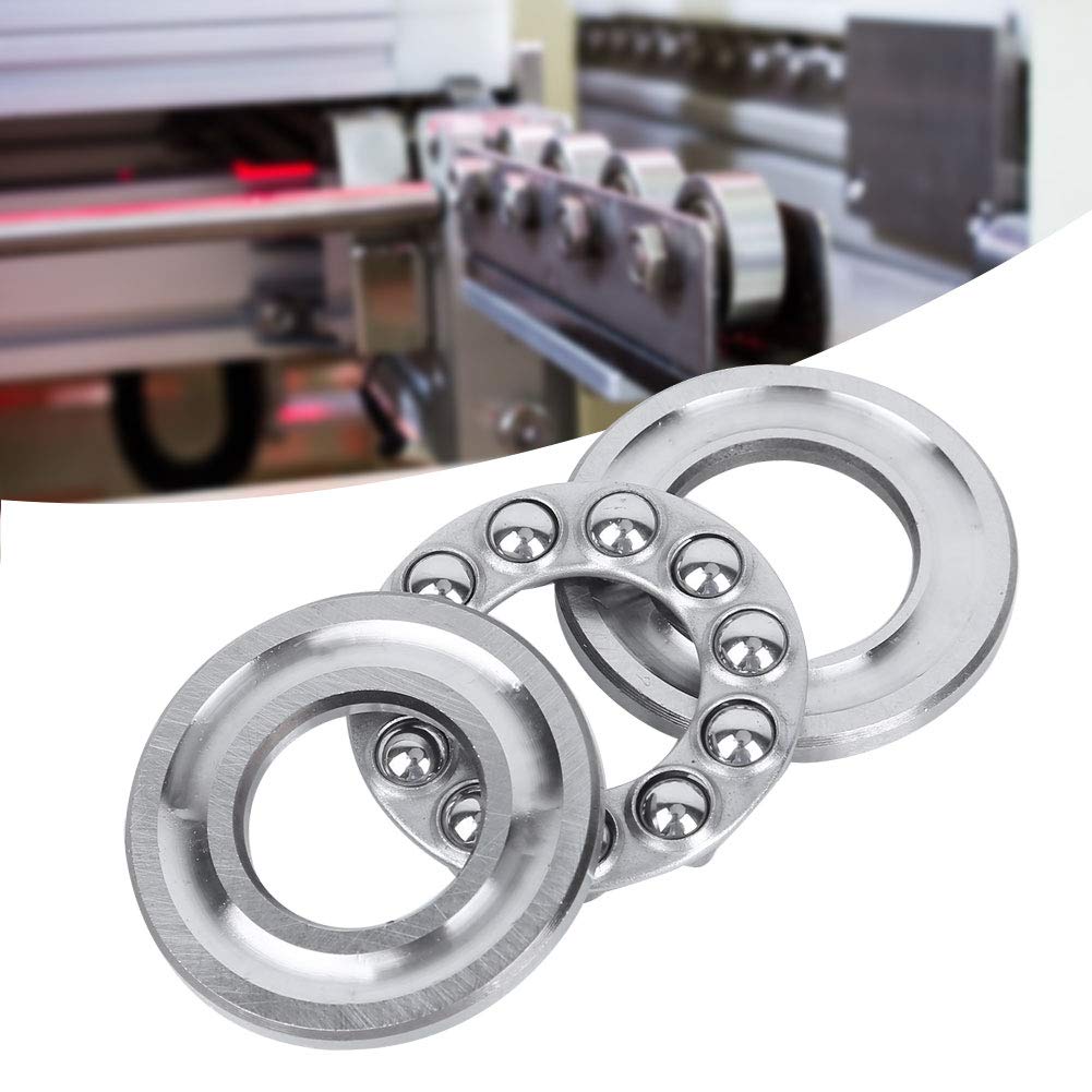 Single Column Rolling Low Deviation Thrust Bearing Axial Ball Washer Ball Bearings 51204 5pcs