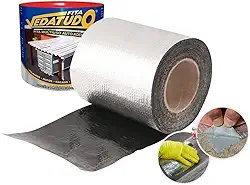 Fita Impermeabilizante VedaTudo Alumínio 30cm Rolo 10 Metros