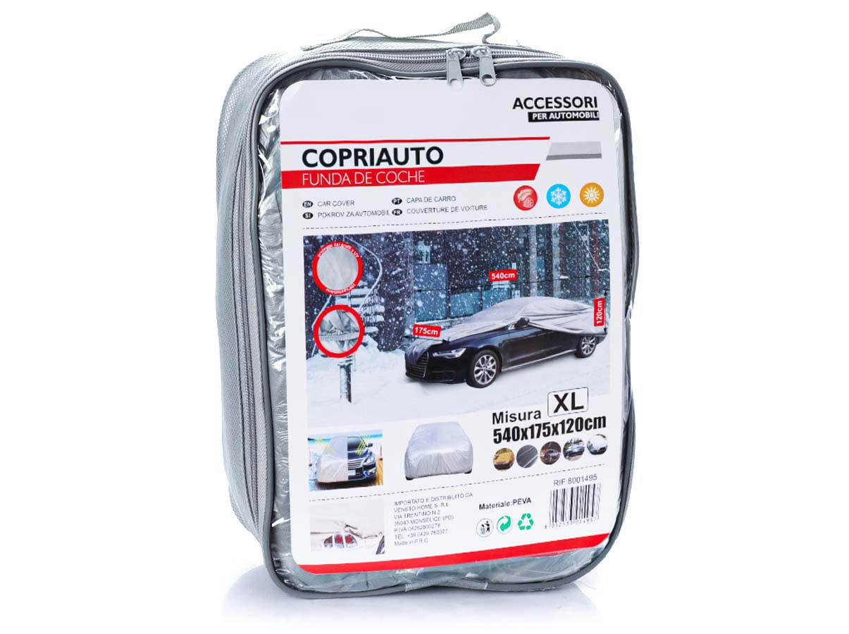 Trade Shop - TELO PROTETTIVO COPRIAUTO IMPERMEABILE COPERTURA COPRI Auto Anti Pioggia Sole 85906350 - Foto 4
