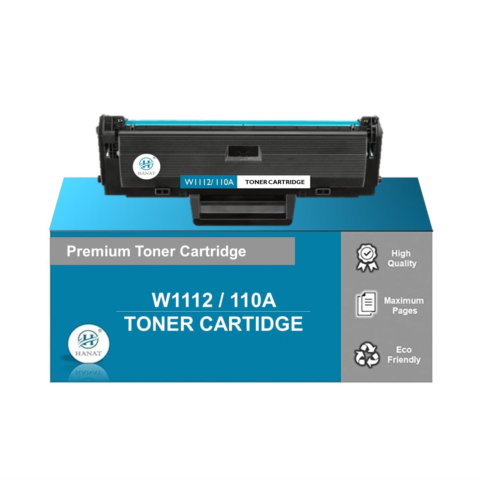 Hanat 110A Toner Cartridge Compatible for H P W1112A for use in Laserjet Printer 108a / 108w / MFP 131a / 136a / 136w / 136nw / 138a / 138pnw / 138fnw Printers (Toner Cartridge with Chip) (B0B6SLVK83) Amazon Price History, Amazon Price Tracker