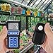 Par Meter High Precision PPFD Meter, Par Meter for led Grow Lights 400-700nm Wavelengths Par Light Meter with Data Logging, Calibration Function, PPFD Meter for LED Grow Light, Greenhouse, Plants