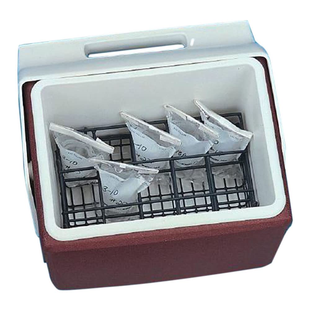 Nasco B01014WA Carrying Rack for Whirl-Pak Bags, 20 Compartment, 2-1/2