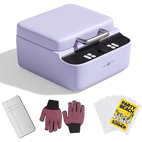 HTVRONT Phone Case Heat Press Machine - Phone Case Auto Heat Press with 3D Vacuum Heat, Precise Temperature Sublimation Phone Case Press Machine for Badges, Coasters, etc. (Compatible with iPhone)