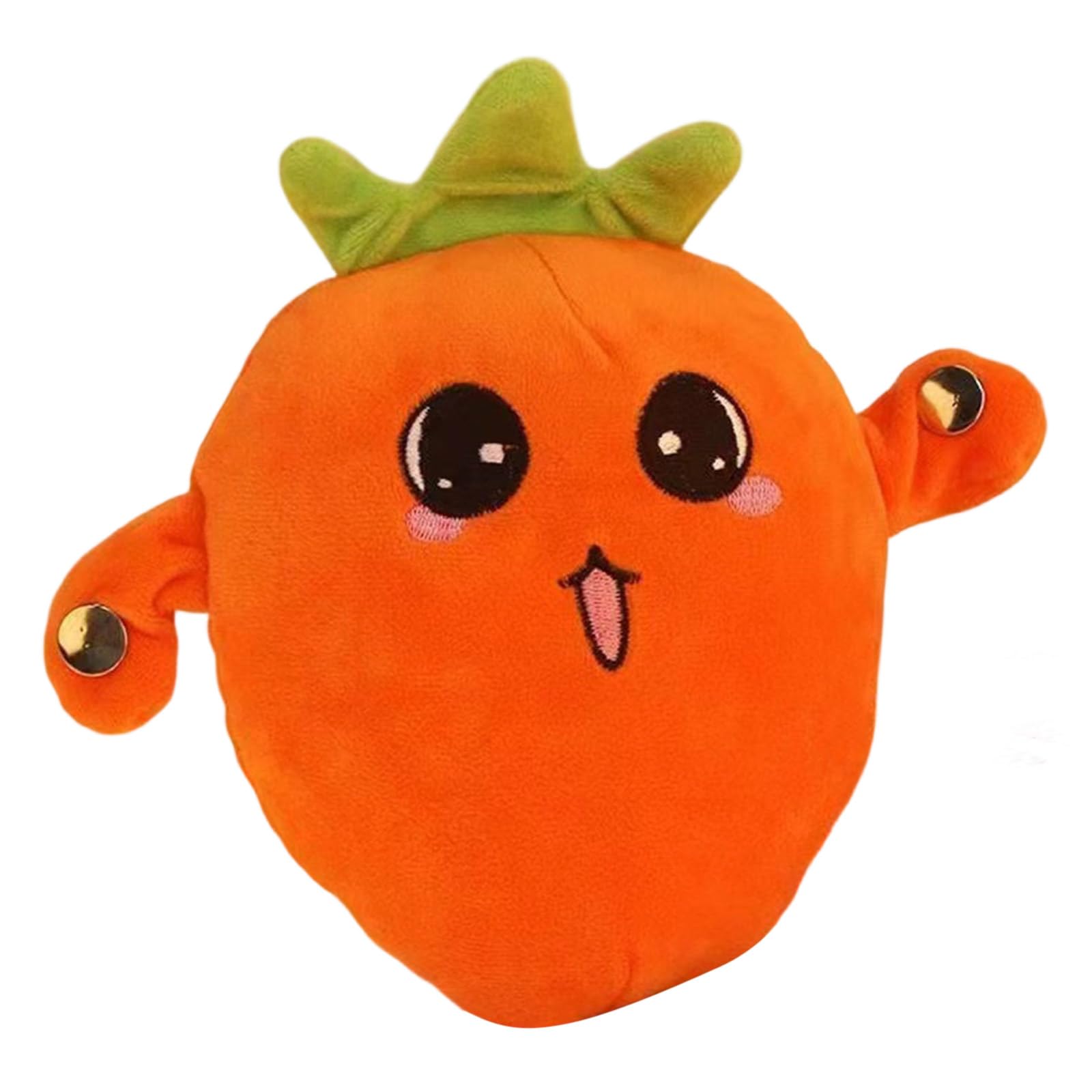 Interactive Music Plush Toy, Stuffed Animal Music Piano Toy, Interactive Sensor Music Doll, Educational Musical Gift for Kids, Body-Sensing Plush Toy with Piano and Fruit Metronome Sounds