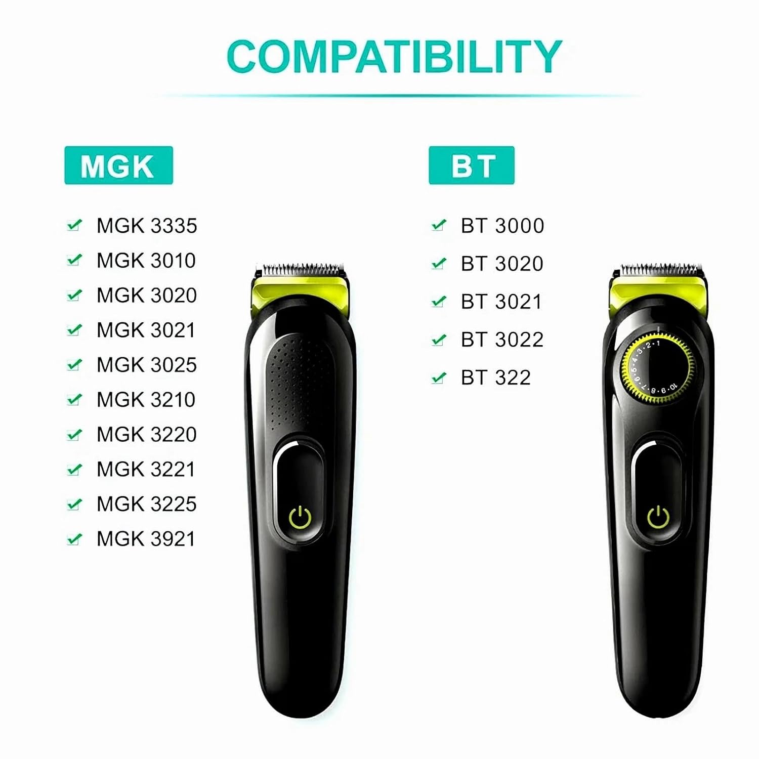 LOVE MEI Charger Cord for Braun MGK3335, MGK3221, MGK3220, MGK3010, Type 5513, 5516 Electric Shaver Beard Trimmer, 2.3V USB Cable Power Cord 3.3 FT image 3