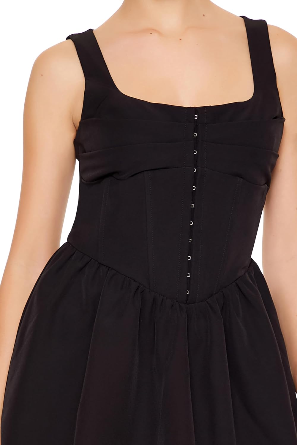 Forever 21 Womens Corset Hook-&-Eye Mini Dress - Image 5
