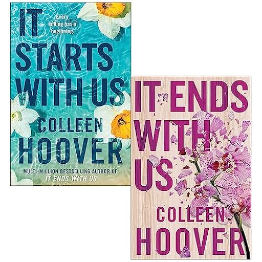 Juego de 2 libros de la colección Colleen Hoover (comienza con nosotros [tapa dura] y termina con nosotros) | Ya disponible en tu tienda friki favorita! En mundofriki.es!