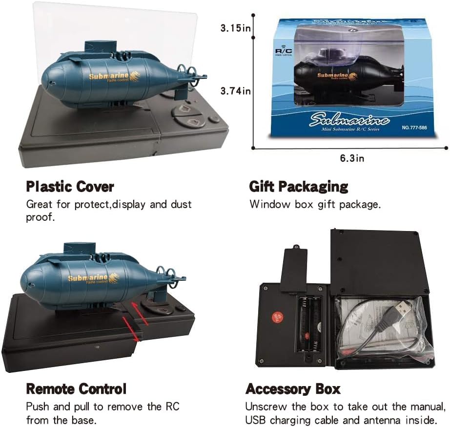 Troubleshooting guide for mini RC submarine