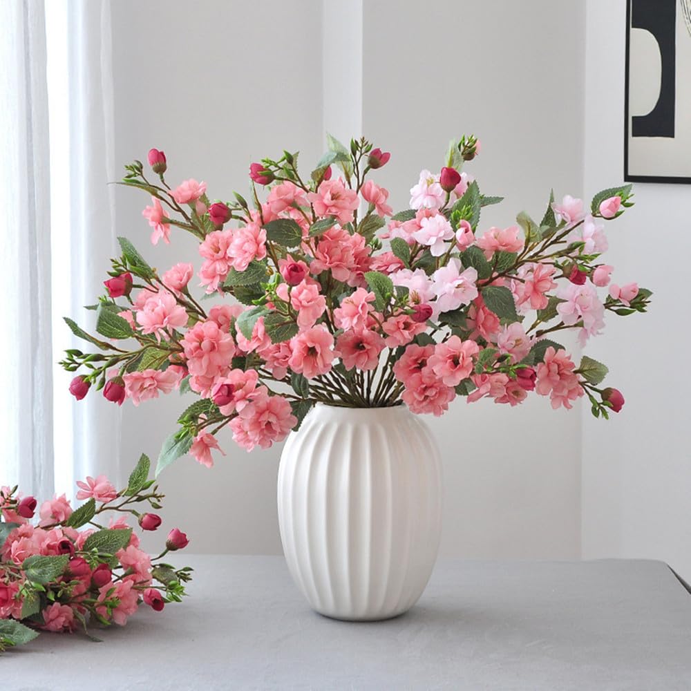 Bouquet fleurs de cerisier artificielles pour centre de table et décoration intérieure salon