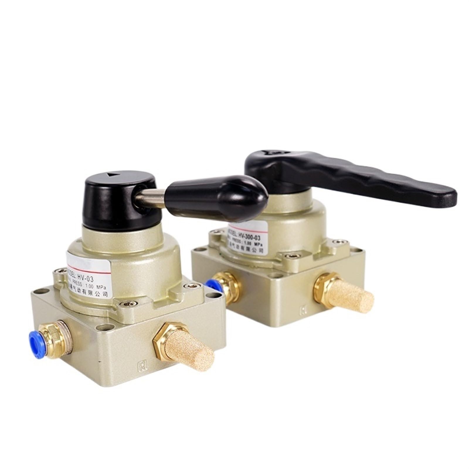 HV200-02 vanne pneumatique manuelle pour stopper et inverser un vérin
