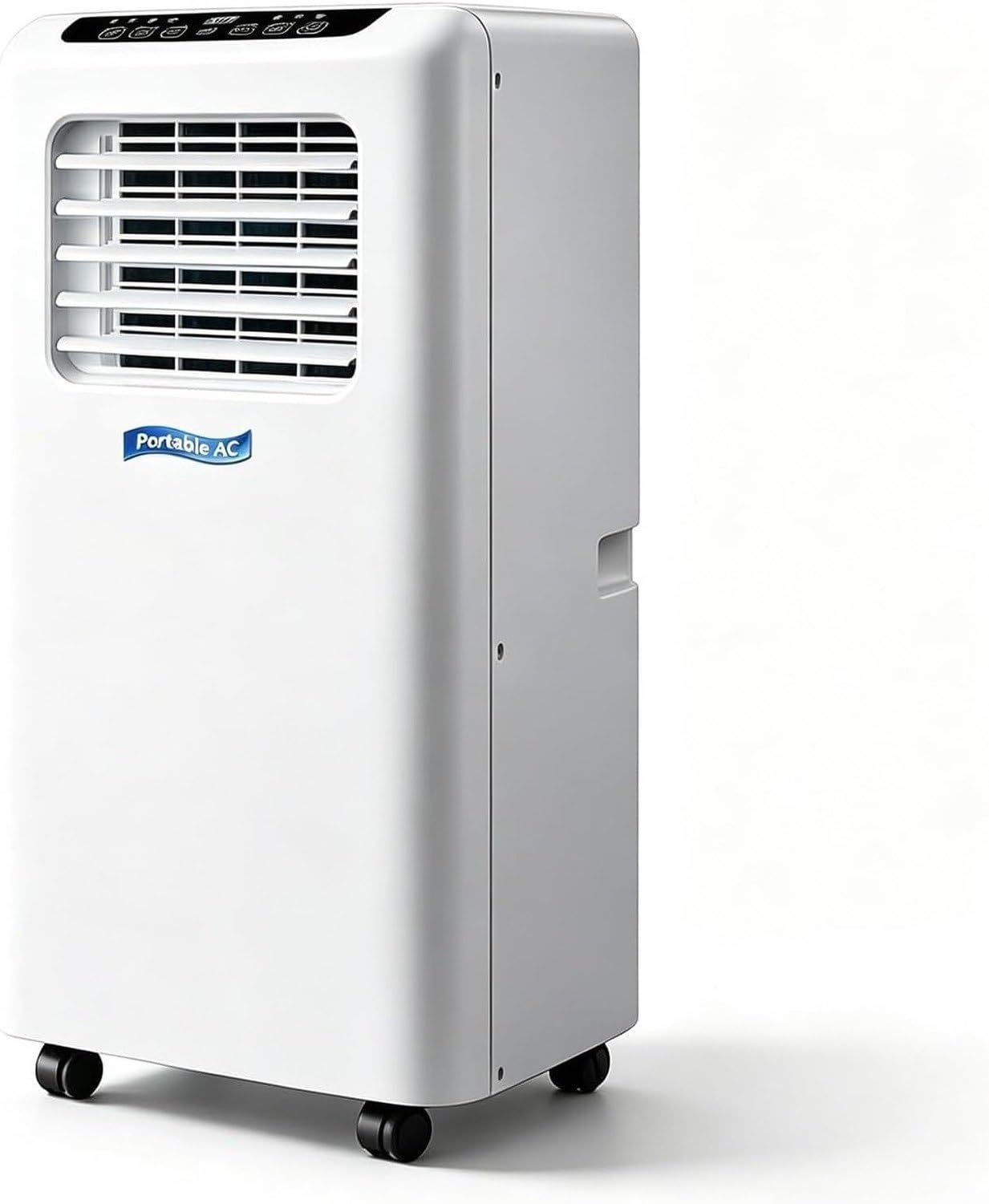 Condizionatore d'Aria Portatile 3-in-1 Ventilatore deumidificatore con Timer 24H Display Digitale Telecomando Kit Tubo Finestra Senza Installazione AC da Viaggi, 9000btu