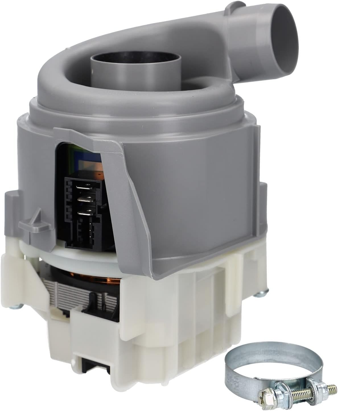 Moteur Pompe De Cyclage DL-pro 140x115x100 Mm – Compatible Bosch Siemens 12019637 Pour Lave-vaisselle IQ100 à Serie 8