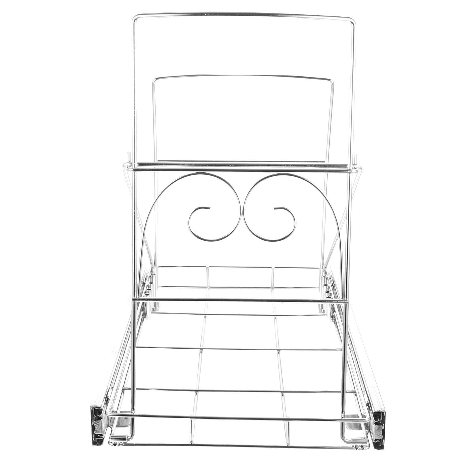 Étagère coulissante pour poubelle sous meuble cuisine réglable