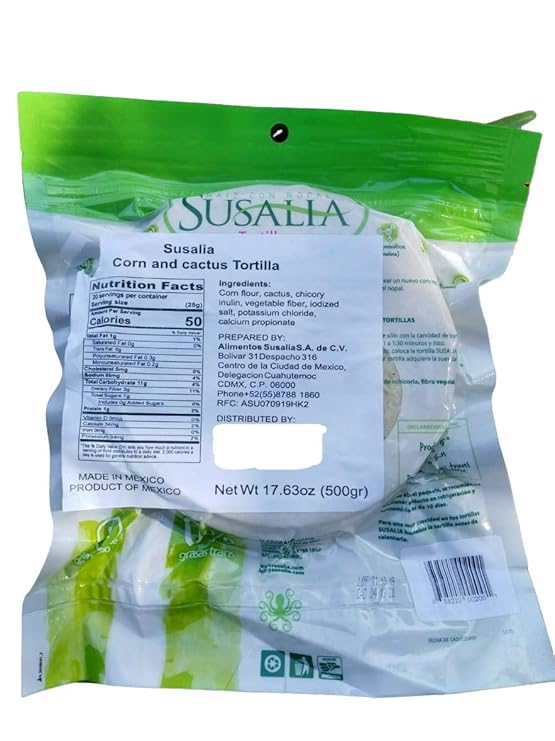 Amazon Com Corn And Nopal Tortillas 2 Pack Grocery Gourmet Food