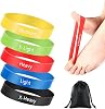 5Pcs Toe Exercise Bands – Adjustable Toe Spacers & Correctors for Pilates, Yoga, Home Workouts – Hallux Valgus Alignment for Big Toe & Foot Comfort – Resistance Rubber Bands for Bunion Support