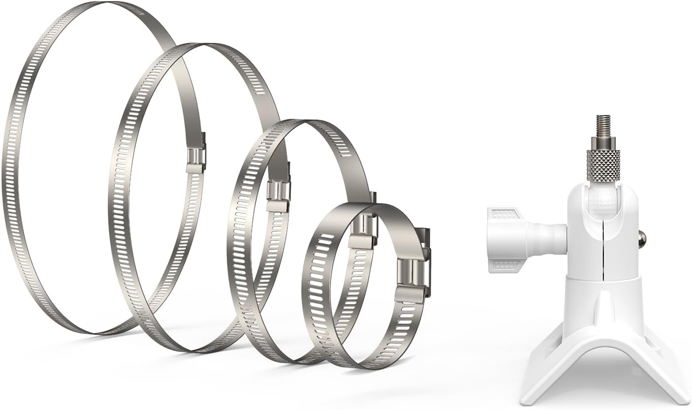 Holicfun NoDrill Outdoor Security Camera Pole Mount, Universally Compatible with