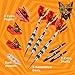 Viper by GLD Products The Freak Steel Tip Darts, Triple Band, 22 Grams,Black,22-1702-22