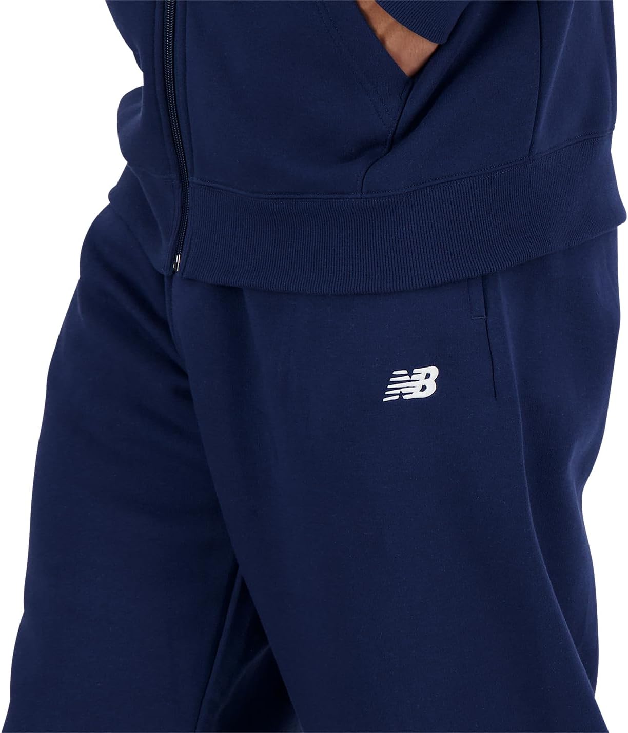 New Balance Men's Sport Essentials Fleece Jogger, Nb Navy, Small - Image 2