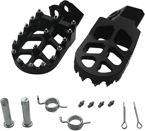 Vista 18 de Motrcycle Estriberas para CRF150F CRF230F CRF 150 230 F 2003-2019 X260 X160 XR150L 15-24 XR125L 10-15 KDX200 83-94 MX3 MX4
