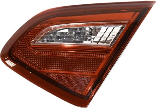 Tail Light Halogen Passenger Inner Side Clear Red Lens Chrome Interior Lens W/Bulb Tail Lamp 265409HS0A 16584926 NI2803110