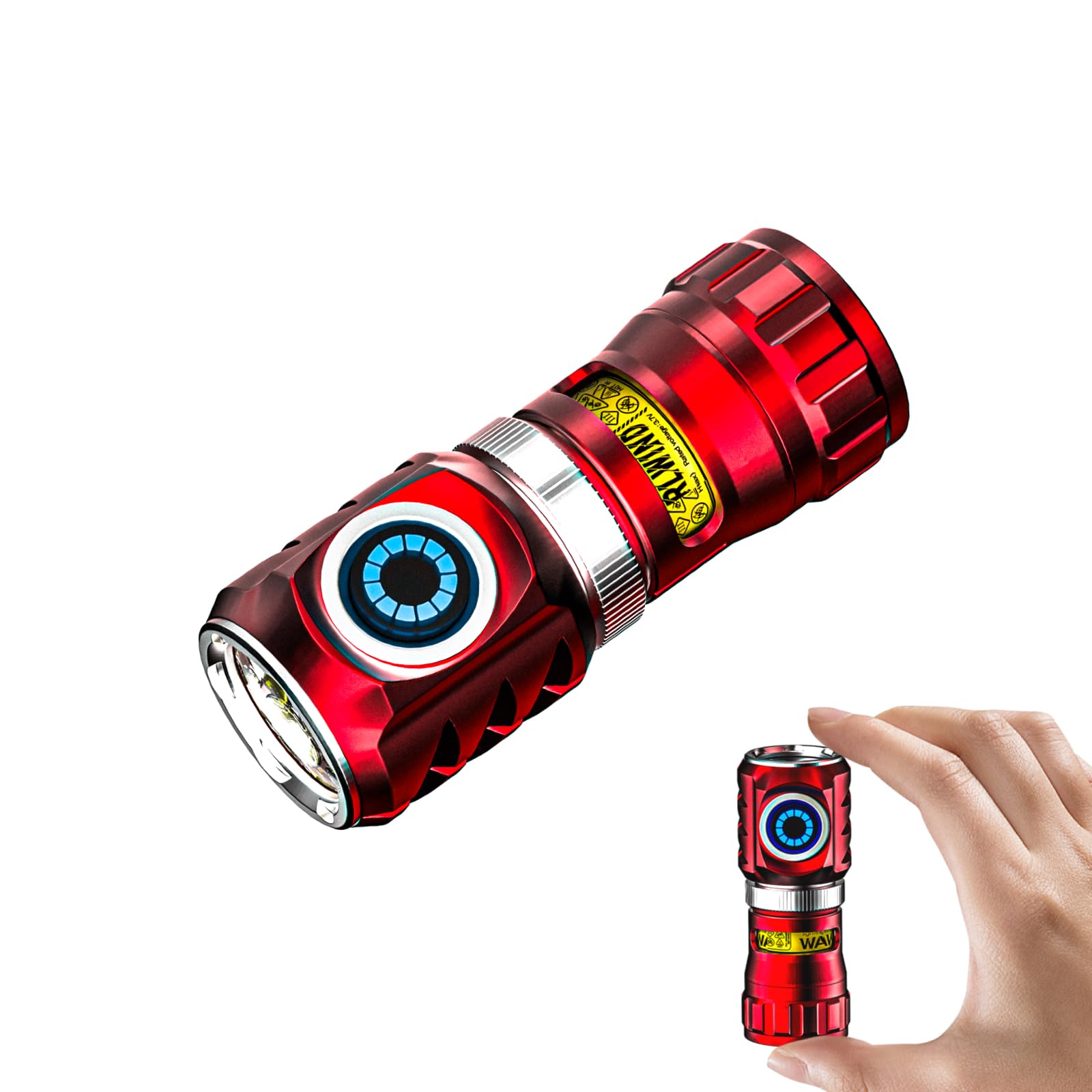 Sponsored Ad – 1000 Lumens Small LED Flashlight – Rechargeable EDC Torch with Magnet, Compact and Bright for Everyday Carry & Emergency