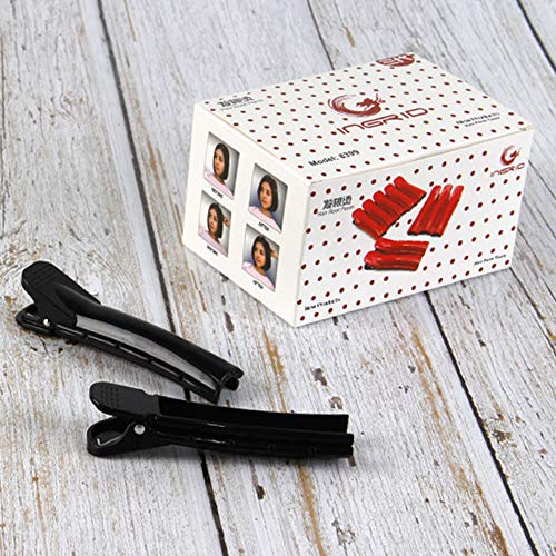 Lasamot – 12 peças de clipes de cabelo ondulados e fofos, haste de barra para modelador de cabelo