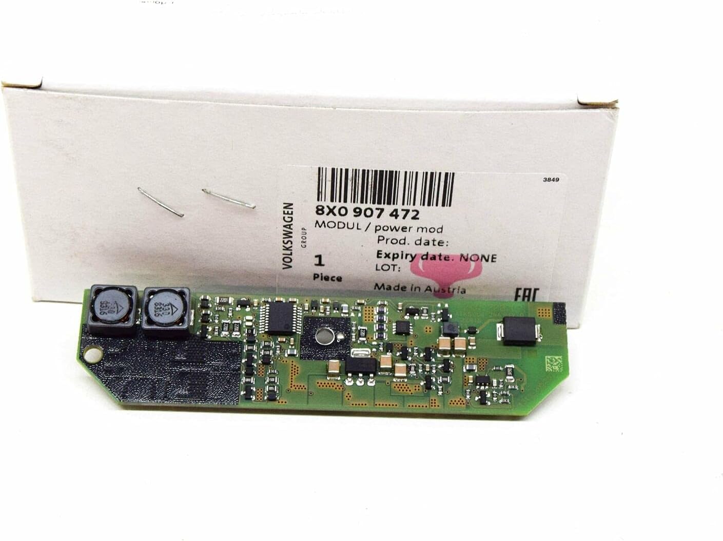 GTV INVESTMENT A1 8X Left Day Driving Light Power Module 8X0907472 NEW GENUINE