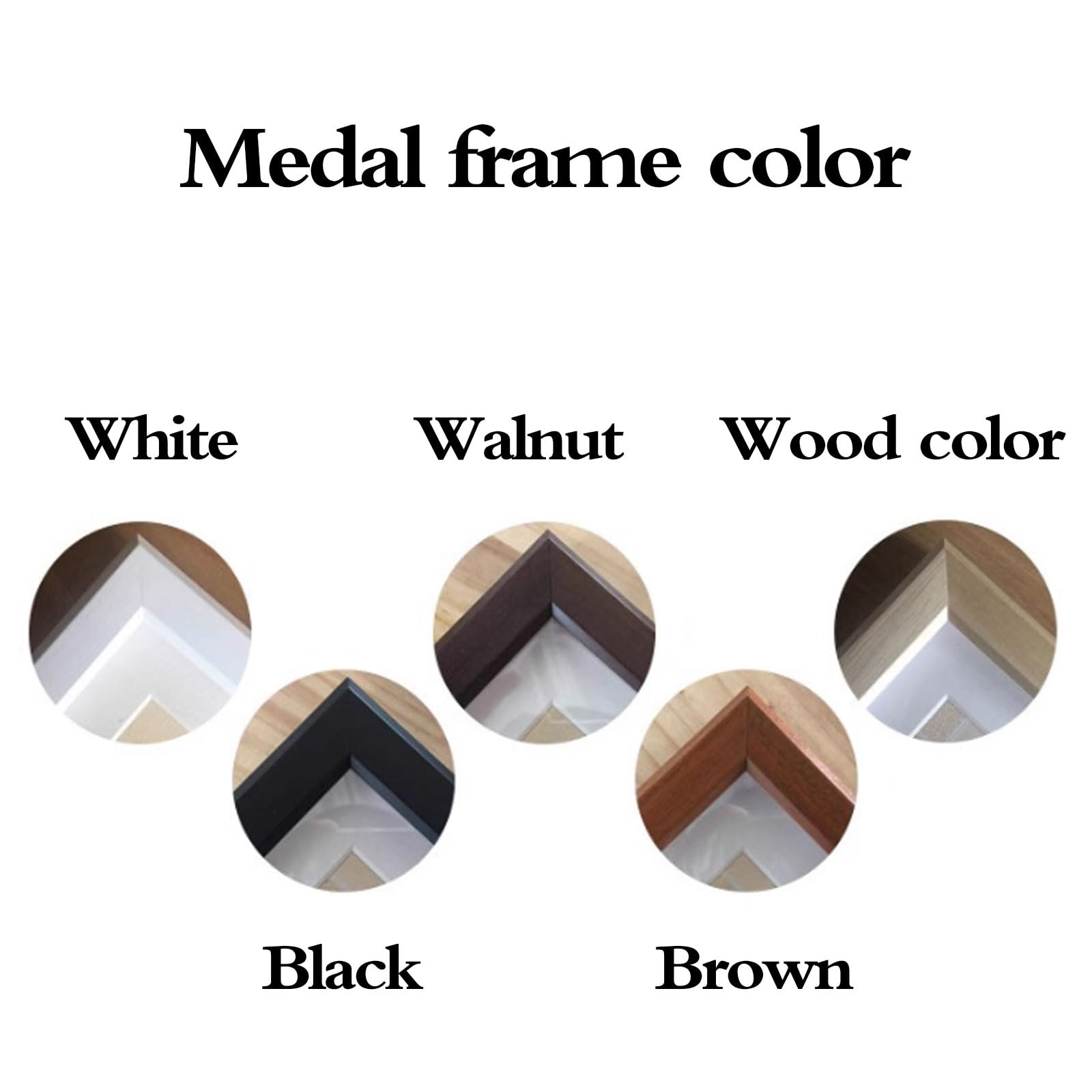 Medaillen Display Rahmen - Holz Fotorahmen Für Marathon & Sport Medaillen