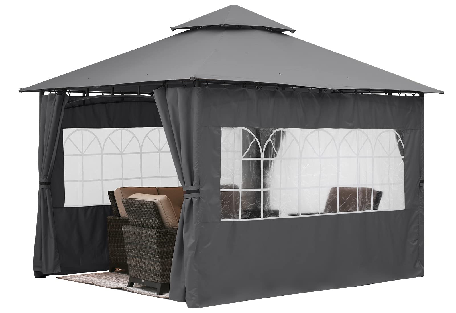Buy MASTERCANOPY 11x11ft Outdoor Winter Patio Gazebo Steel Gazebo