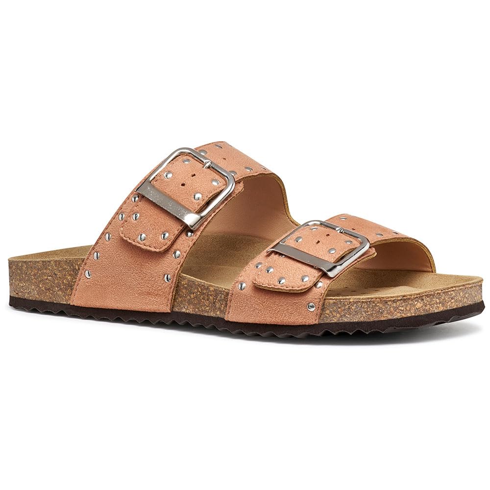 Geox Women's Pink Brionia R Slide - Sliders - 4 Uk - Shoes
