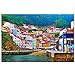 Puzzles Espagne Asturies Puzzle 1000 pièces pour Adultes et Famille Souvenir de Voyage en Bois 30x20 Pouces