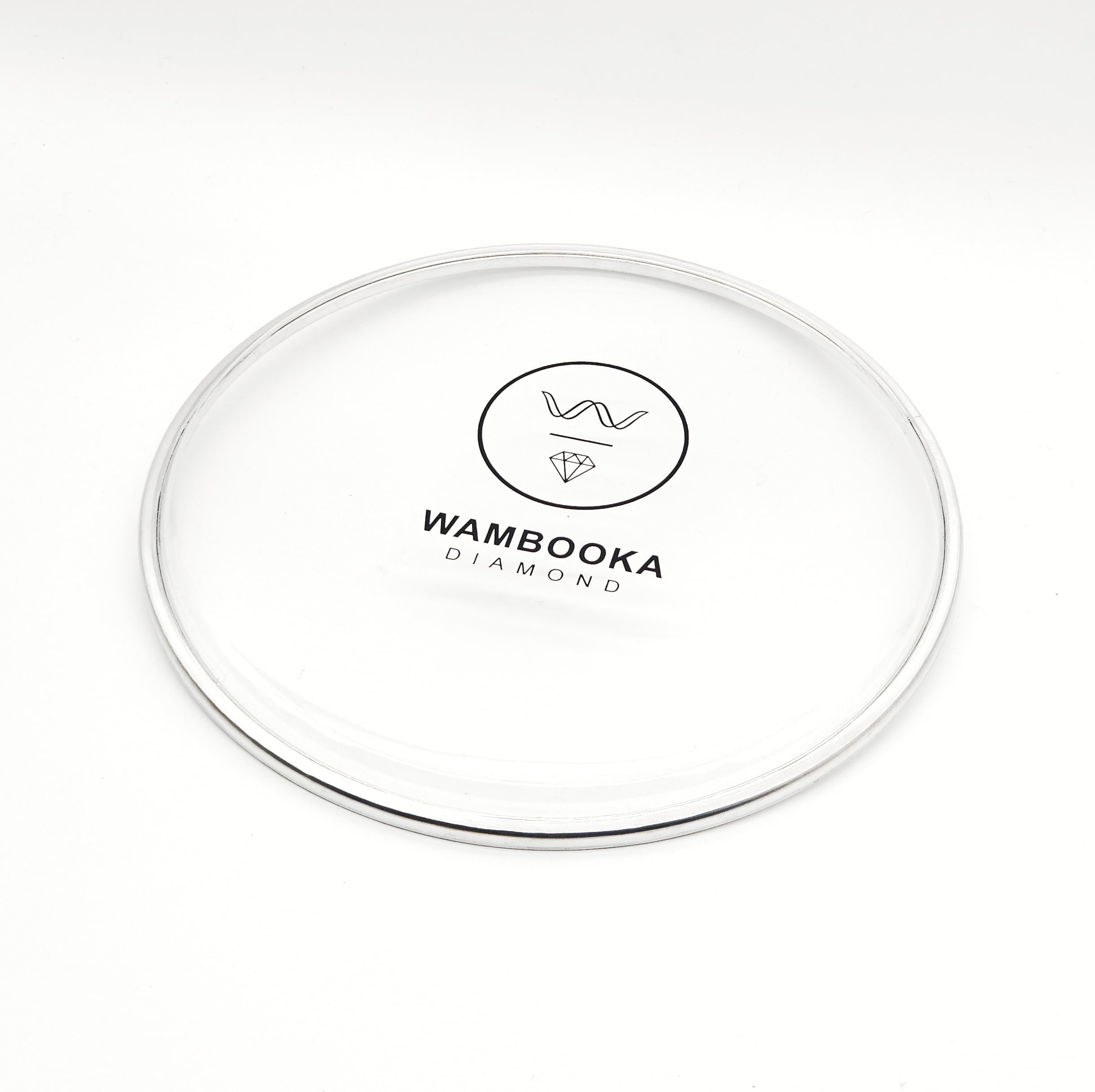 Wambooka Diamond Professional Darbuka Skin – Transparent Replacement Head | 1-Ply 10 Mil | Exclusive Fit for Wambooka Diamond (8.75 Inch)